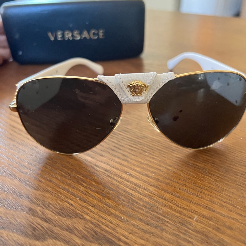 Versace Aviator Sunglasses